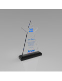 PB963 Kristal Plaket