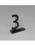 PB972 Kristal Plaket
