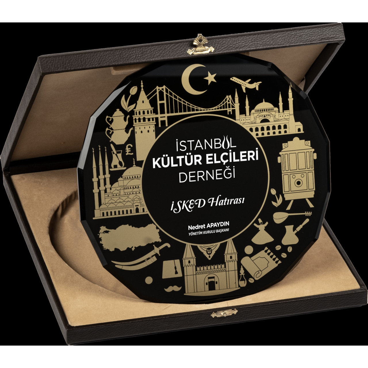 PB1506 Tabak Kristal Plaket