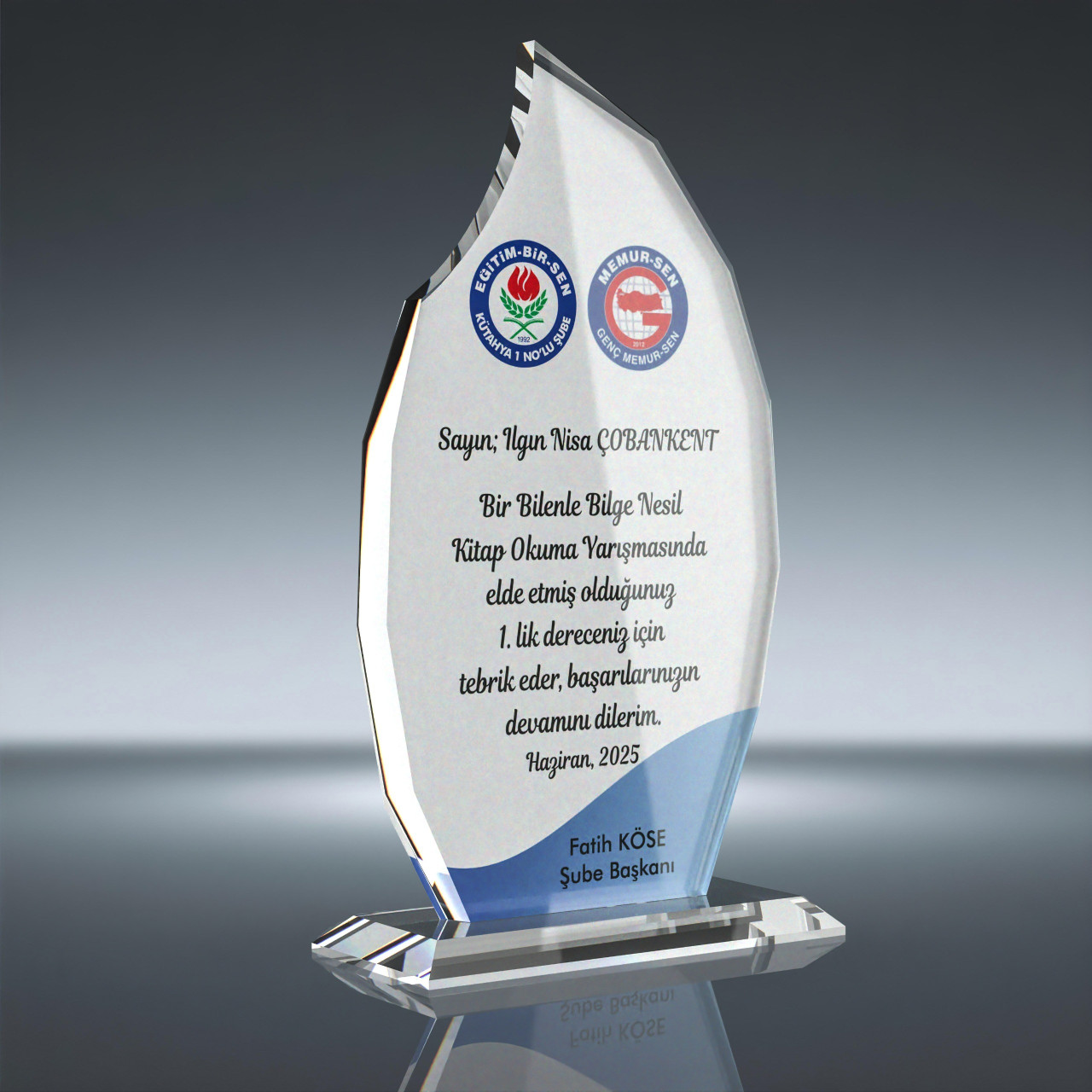 PB-203 Süblimasyonlu Plaket