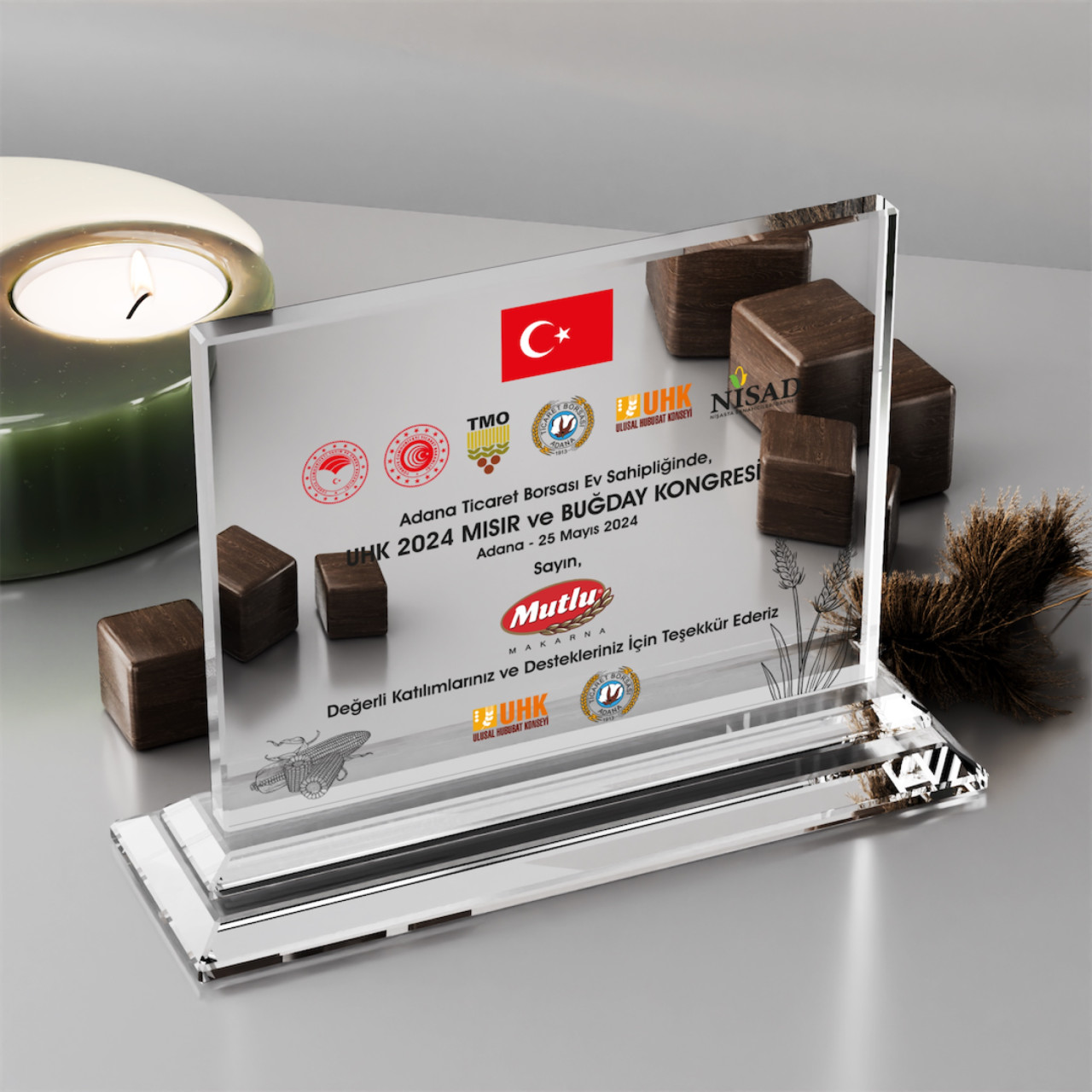 PB365 Kristal Plaket