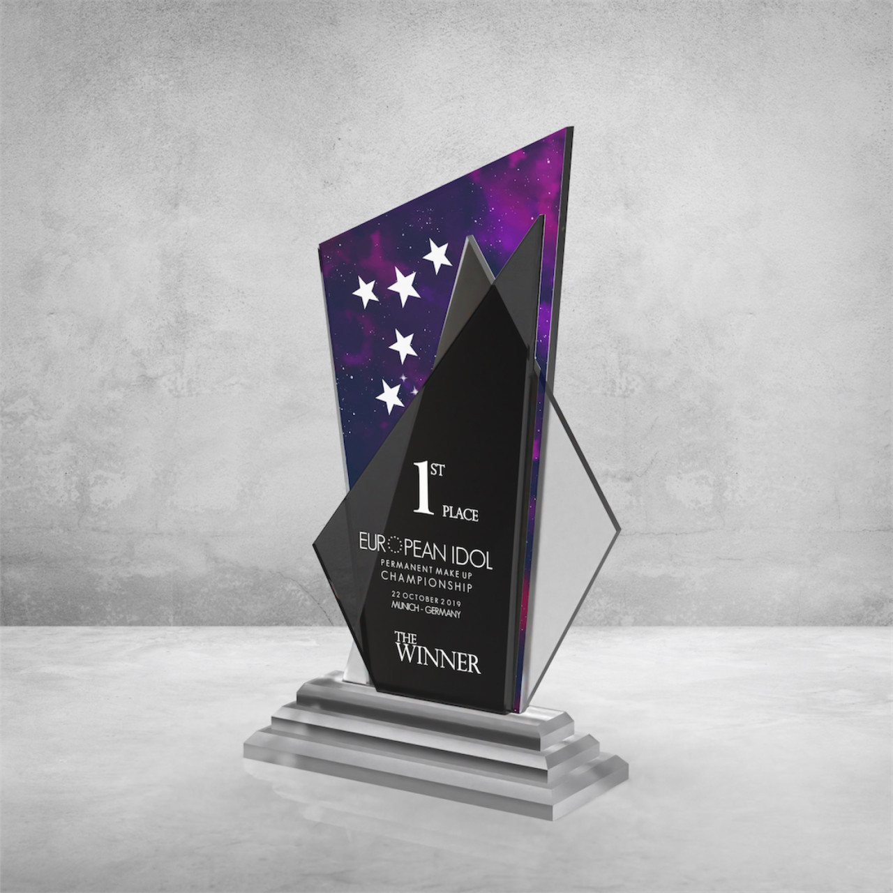 PB752 Kristal Plaket