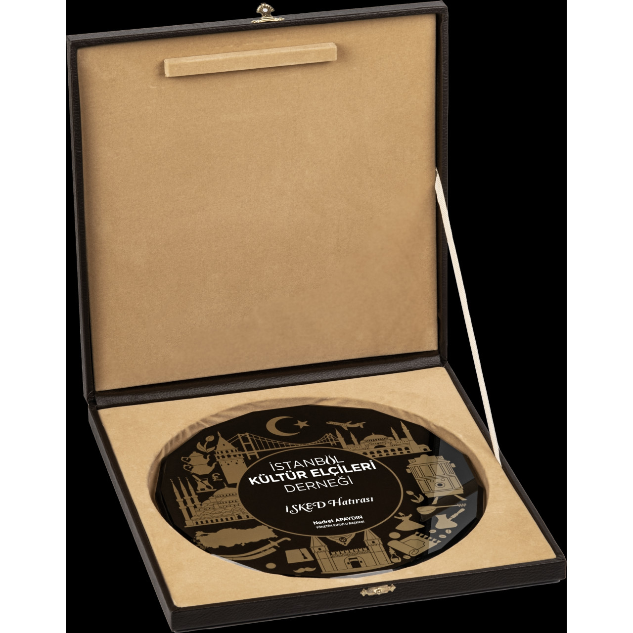 PB1506 Tabak Kristal Plaket